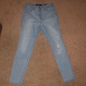 hollister high waisted jeans
